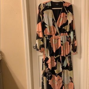Lulus floral dress size L